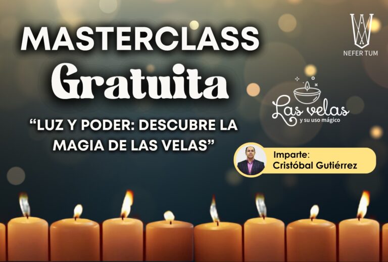 Masterclass  «Luz y Poder: Descubre la magia de las velas»