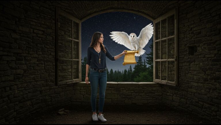 Lechuza Mensajera de Luz: El Despertar del Poder Interior