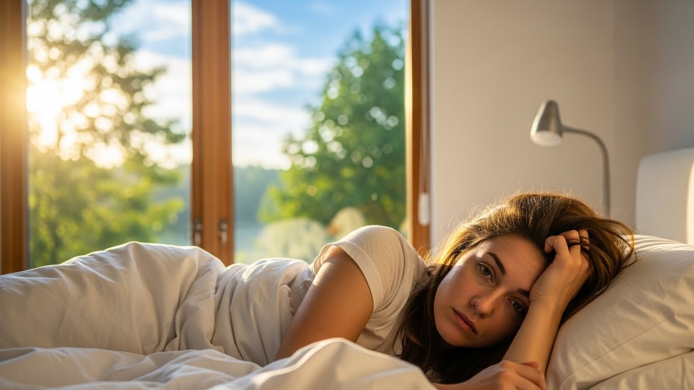 Dormir y despertar igual de agotado