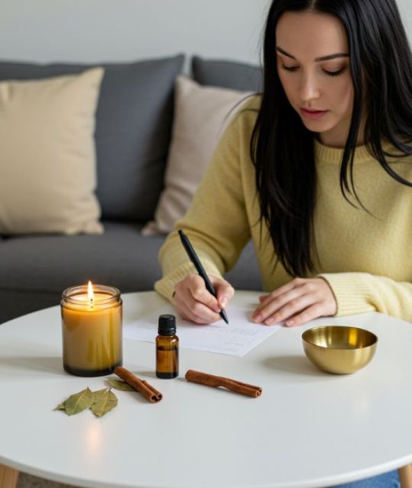 mujer ritual abundancia